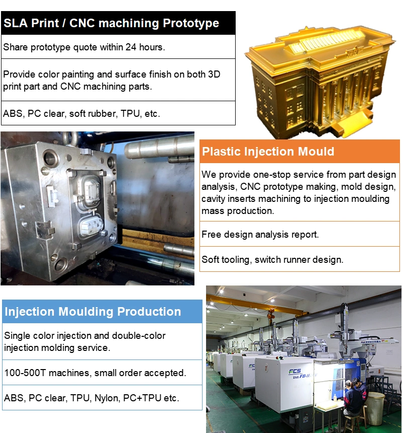 Electronics Plastic Enclosure Mould Injection Molding Part Mold for Security Cameras Other Accessories